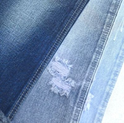 Pesos pesados Tradicional 100 algodão Denim Tecido 13,3 oz Azul escuro