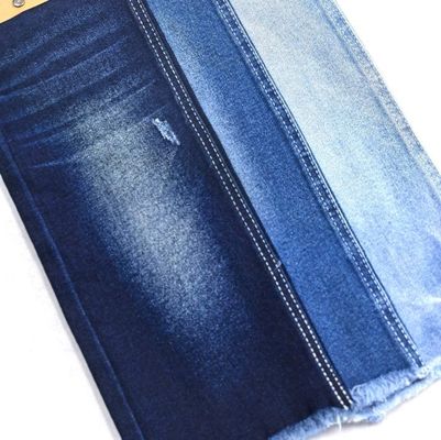 comprar 12.5OZ Peso pesado espandêx estiramento algodão poliéster tecido denim azul escuro JSD3242 estilo TWILL online manufacture