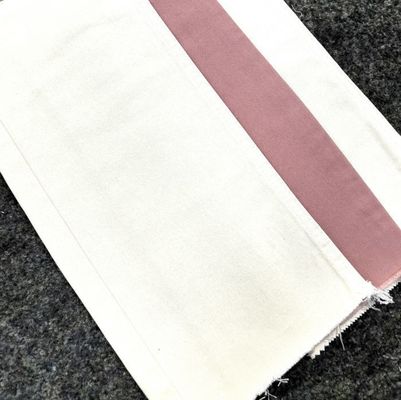 comprar 290GSM BLANCO Tecido de algodão 100% após lavagem com escova de pêssego JS4095 online manufacture