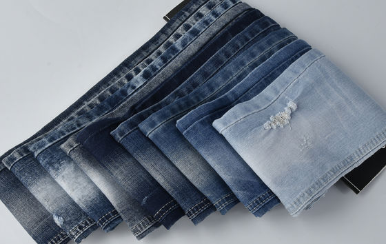 comprar Poliéster de algodão resistente ao encolhimento SPANDEX DENIM FABRIC QY037-1 9,1 oz online manufacture