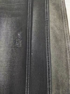 comprar Rayon de poliéster de algodão preto/preto Tecido denim com 10x10 Construção JSD3086A 9.6oz online manufacture