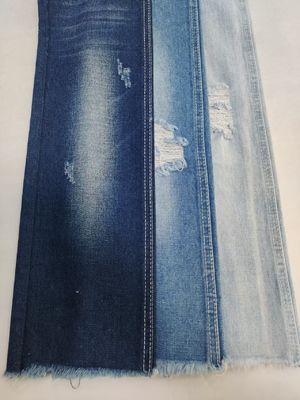 comprar Tecido Denim de Algodão Poliéster Supermacio e Pesado com Construção 10*7 JSD3116 11.1oz online manufacture