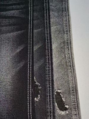 comprar 11.3oz Super-suave Peso Pesado Algodão Poliéster Preto/Nego Tecido Denim JSD3250A para jeans de moda online manufacture