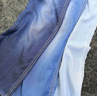 comprar 30*32/20 Contagem de fios Estiramento Lyocell Azul escuro Tecido Denim Plano 4,8 oz JSD2020 fio DYED Padrão online manufacture