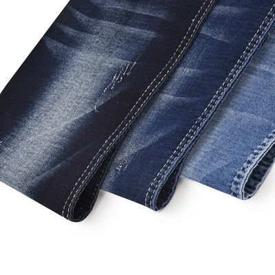 comprar 8.4 Oz Azul Escuro Algodão Falso Malha Stretch Denim Fabric Bag Fabricação Tecido Stretch online manufacture