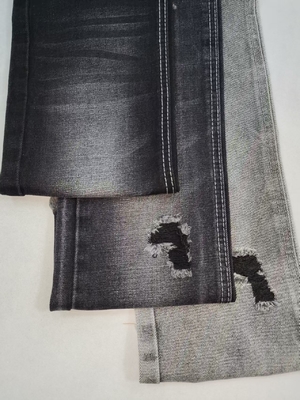 comprar Tecido Jeans Preto/Preto de Algodão Poliéster Supermacio e Pesado de 13OZ Para Jeans online manufacture
