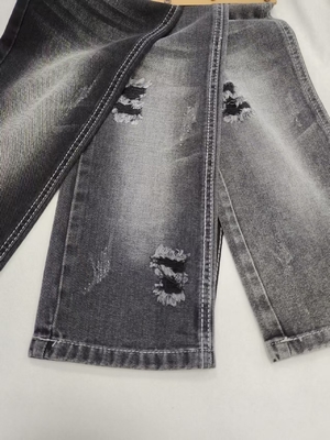 comprar Estilo transpirante TWILL denim não elástico Tecido preto/preto JSD3226A para jeans roupa vintage Denim por atacado online manufacture