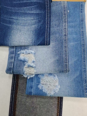 comprar Tecido de algodão poliéster denim com 10*10 Construção JSD3329 não elástico para calças de ganga ou calças de namorado online manufacture