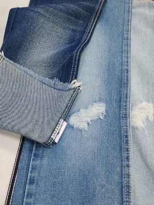 comprar 10.9oz de algodão poliéster rayon denim tecido INDIGO escuro JSD3337-1 para jeans de senhora ou calças de namorado online manufacture