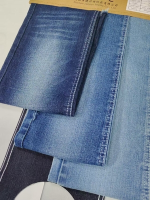 comprar Tecido jeans de poliéster rayon super stretch estilo SARJA 56% algodão JSD3389-2 para roupas casuais, calças jeans, bolsas online manufacture