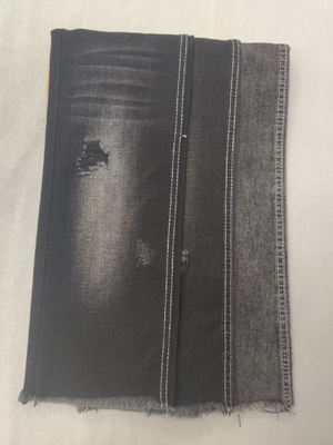 comprar Tecido Denim 180cm 7.9oz Sem elasticidade Algodão Poliéster PRETO/PRETO para atacado Denim12+12*16 JSD3104A online manufacture