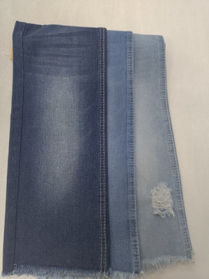comprar 64,2% Algodão 10,8oz Sem elasticidade Algodão Poliéster Rayon DARK INDIGO 178-180cm Tecido Denim 10*7 JSD3134 online manufacture