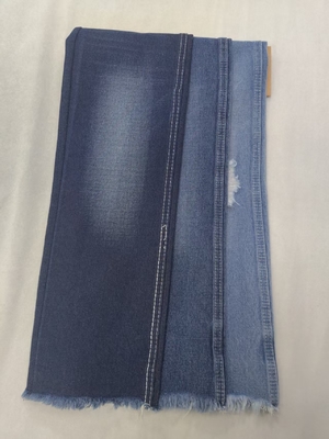 comprar Estilo Twill Não elástico 73%% Algodão Algodão Poliéster INDIGO escuro 178-180cm Tecido Denim 10*7 JSD3135R online manufacture
