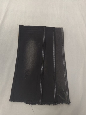 comprar 9.4oz sem alongamento algodão poliéster preto/preto 180cm tecido denim 12+12×12 JSD3239A online manufacture