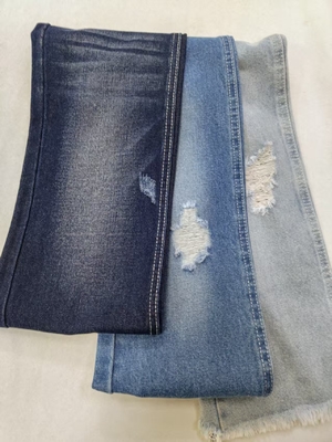 comprar Tecido Denim de Algodão Poliéster de Peso Pesado 11,5oz Índigo Escuro online manufacture