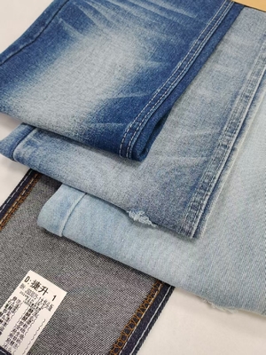 comprar Tecido denim índigo escuro estilo sarja 85% algodão de boa qualidade para jeans JSD3075-1 online manufacture