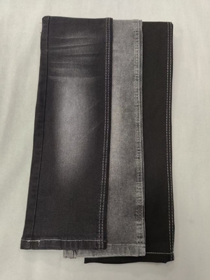 comprar Tecido Denim 11.8oz Excelente elasticidade PRETO/PRETO 7*10/105 JSD3252A para alta qualidade online manufacture