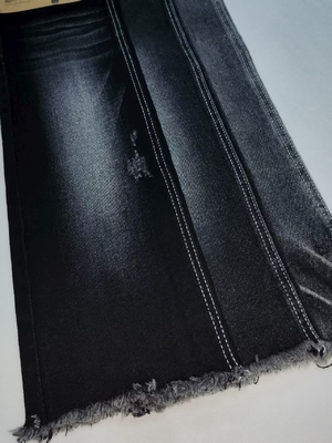 comprar Jeans de tecido denim estilo sarja JSD3035A com elasticidade total, 74% algodão, PRETO/PRETO, para meninos ou calças femininas online manufacture