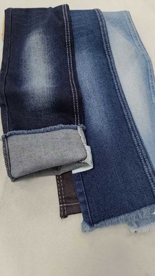 comprar 98% Algodão 2% Elastano 10oz DARK INDIGO Tecido Denim Elástico 7+7x10/20 JSD3207 para jeans de moda online manufacture