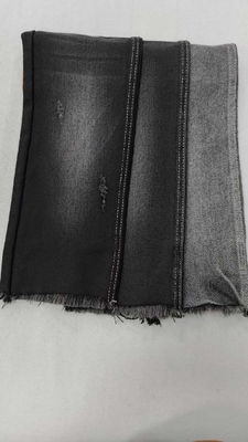 comprar 282g, 76,2% Algodão  PRETO/PRETO 7+7x8/40 Tecido Denim de alta qualidade JSD3209A para jeans de moda online manufacture
