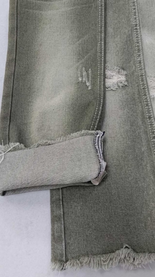 comprar Tecido Denim 10.6oz VERDE 10x7 com 180cm de largura total, sarja esquerda, sem elasticidade, JSD3023AG para jeans de moda online manufacture