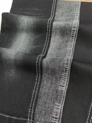 comprar Tecido Denim Siro Yarn Cross Slub 75% Algodão High Stretch 10oz Para Jeans Femininos online manufacture