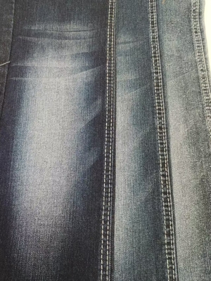 comprar 9oz Azul Cinza 75% Algodão Fio de Bambu Vertical Tecido Jeans 10S Para Jeans online manufacture