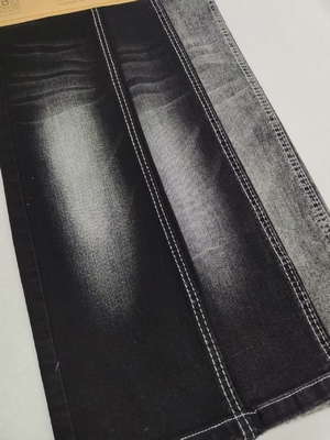 comprar Tecido Denim Cross Slub com fio Siro de algodão 72% spandex de alta qualidade, BLACK/BLACK JSD3059A Para calças jeans femininas online manufacture