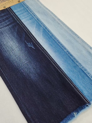 comprar Tecido Denim 85% Algodão Siro Yarn Cross Slub Resistente a Rugas Para Jeans Ou Casaco Jaqueta online manufacture