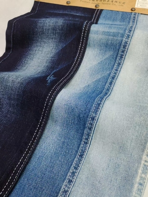 comprar 8.9oz 85%Cotton Dual-Core Siro Yarn Cross Slub 10S Denim Fabric 180cm full width JSD3283 For Jeans Or Jacket online manufacture