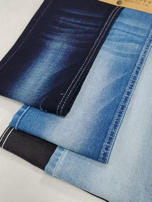 comprar 85% de algodão Siro Filamento Cross Slub 10S INDIGO escuro Tecido Denim para jeans ou casaco online manufacture