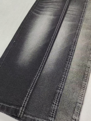 comprar Tecido Jeans 8S de Sarja Preto/Preto de Peso Pesado de 11,4oz para Outono Inverno, Estilo para Jeans ou Casaco Jeans online manufacture