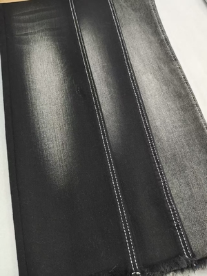 comprar PRETO/PRETO 180cm largura total Tecido Denim Siro Yarn Cross Slub stretch 9.2oz JSD3302A Para casaco jeans ou calças jeans online manufacture