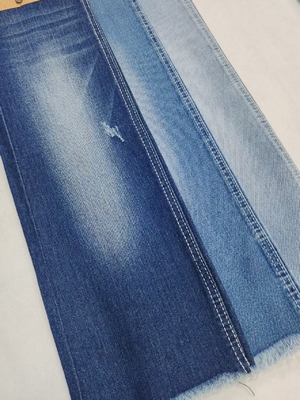 comprar Tecido Denim 10S em Sarja de Spandex Fraco, Estilo 185cm de Largura Total Para Jeans Femininos online manufacture