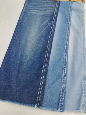 comprar 99% de algodão 1% de espandêx Twill estilo 4,6 oz peso leve tecido denim 150cm largura total JSD2033 para crianças de verão jeans ou camiseta online manufacture