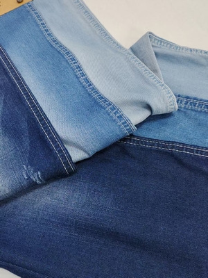 comprar 6.8oz de peso leve Twill Estilo Estiramento Denim Tecido 69/71'largura total para jeans de verão online manufacture