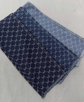 comprar Beautiful pattern Heavy weight Dark blue with full width 180cm /10x7 Denim fabric for jeans online manufacture
