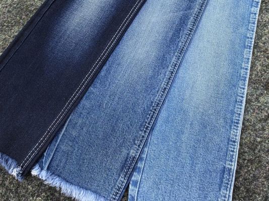 160CM Supper Dark Blue Ring Spun Tecido algodão denim 95% algodão 4% poliéster 1% spandex