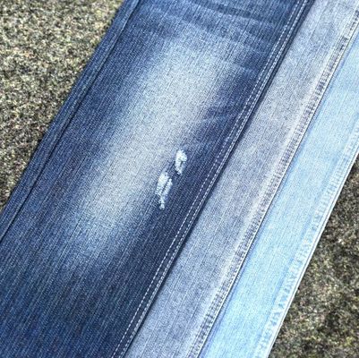 9.5oz Design de Stripe Jacquard Tecido de denim não elástico para homem Jean ou Lady Jean
