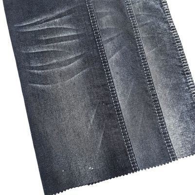Criança ou Homem Negro Falsos Tricotados 8oz Tecido Denim resistente a encolhimento 150cm
