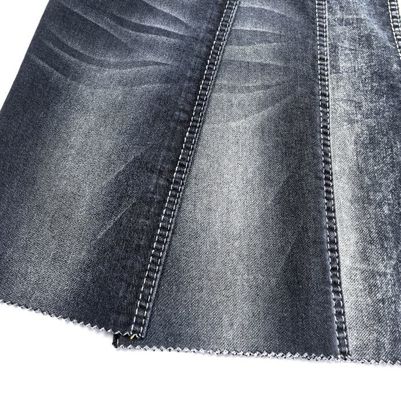 8.2oz de tecido de denim de malha preto cor negra Bangladesh 27S peso