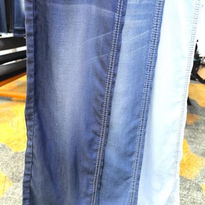 Summer Lady Jeans Calças ou camisa peso leve Tecido Denim Sem Elasticidade 100% Lycell Tencel