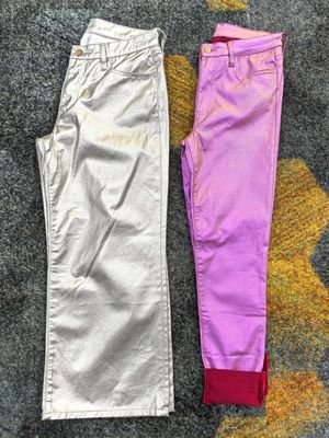Moda de cor brilhante, tecido de denim impresso para homens jeans 7.7OZ 57' 58'