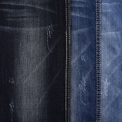 Poliéster de algodão resistente ao encolhimento SPANDEX DENIM FABRIC JX767-3 9.3 oz