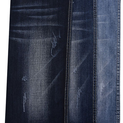 Poliéster de algodão resistente ao encolhimento SPANDEX DENIM FABRIC JZ306TC 10 oz