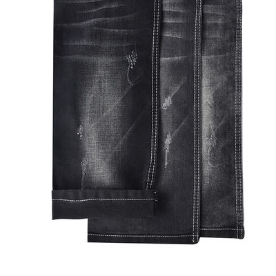 Poliéster de algodão resistente ao encolhimento SPANDEX DENIM FABRIC JZ429B 9.7oz
