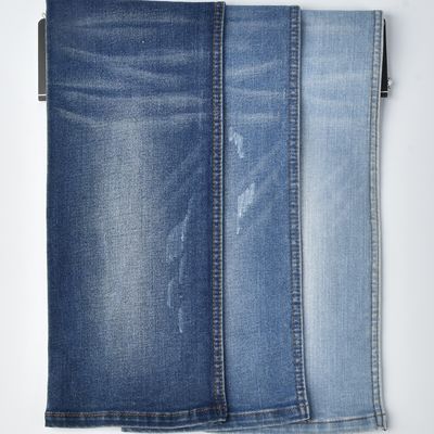 Poliéster de algodão resistente ao encolhimento SPANDEX DENIM FABRIC QY005 9,9 oz