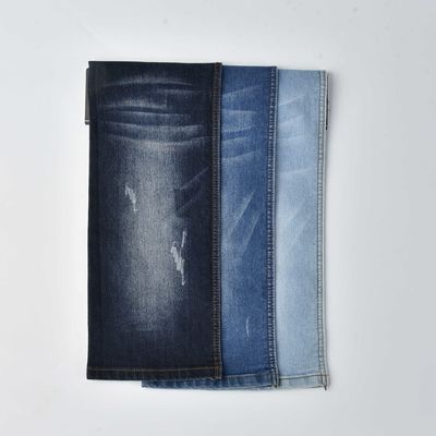 Poliéster de algodão resistente ao encolhimento SPANDEX DENIM FABRIC QY006-1 9,4 oz