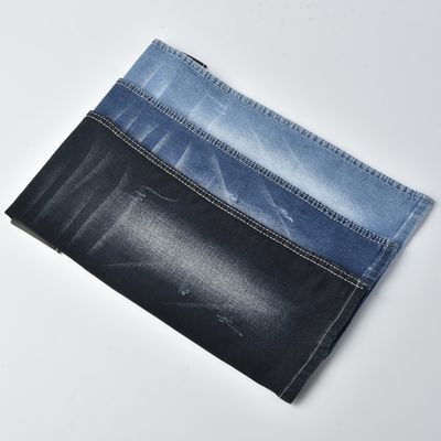 Poliéster de algodão resistente ao encolhimento SPANDEX DENIM FABRIC QY024 9,6 oz