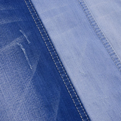 Poliéster de algodão resistente ao encolhimento SPANDEX DENIM FABRIC QY034-3 9,4 oz